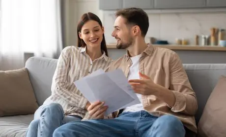 Gestion administrative d'un couple dans son salon