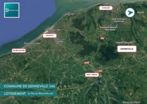 Plan lotissement Le Clos de Manneville