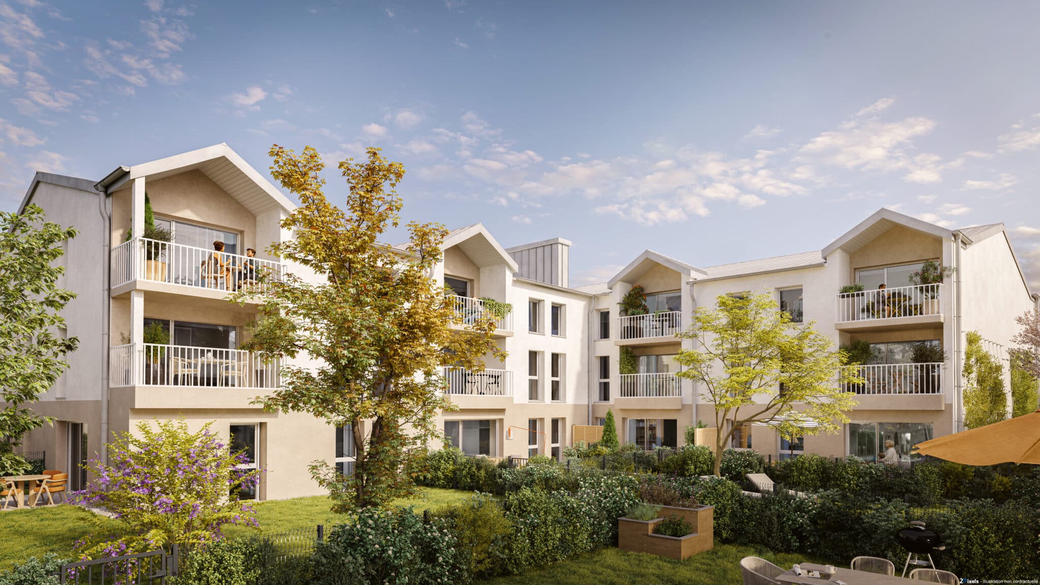 Villa St Clair Vue intérieure du programme