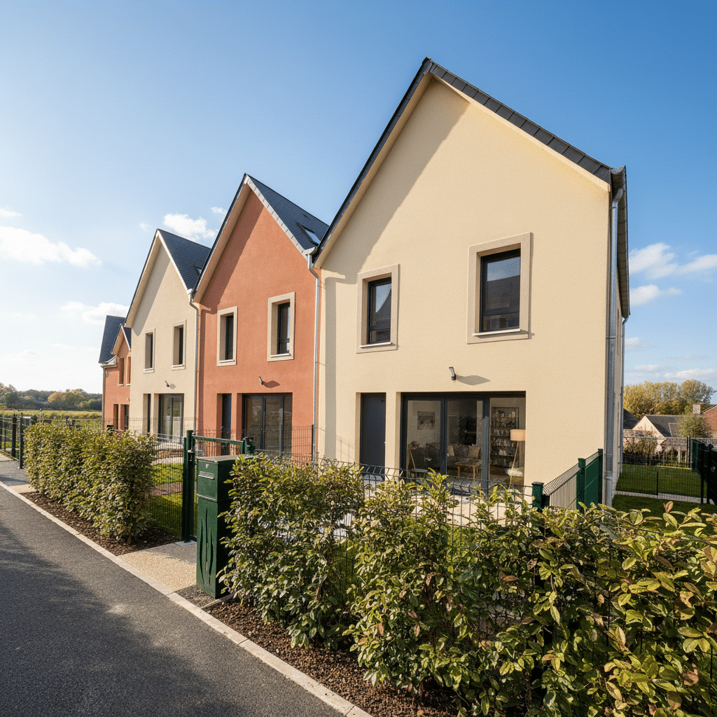 Maisons neuves Pont l'Evêque